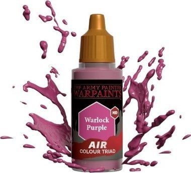 Акрилна боја за аерограф Army Painter Warpaints Air Warlock Purple, 18 ml, темно виолетова