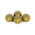 Set këmbëzash karrige Helinox Vibram Ball Feet, 4 copë, gome, të zeza