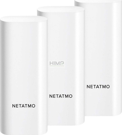 Паметен алармен систем Netatmo, со камера, со сирена 110dB, бел