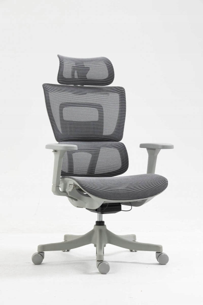 Karrige zyre OFFICE PRODUCTS Skorpios, ergonomike, rrotulluese, gri