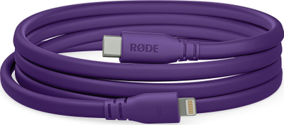 Kabllo Lightning RODE SC19 PU, 1.5m, për mikrofon USB C, lejla
