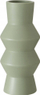 Vazo dekorative Boltze Sybil, qeramike, 30 cm, gri me jeshile