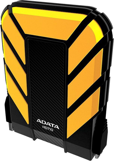 Adata HD710 Pro Надворешен Хард Диск, 2 TB, Жолт