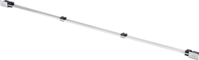 Rrjetë kulluese Viega Advantix Vario SR2, 120 cm, çelik inox, argjendtë
