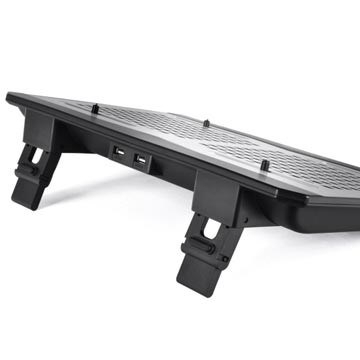 Bazë ftohëse për laptop Thermaltake Massive TM CL-N002-PL12BL-A, 2x 120mm, ekran kontrolli, gri