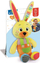 Lepurush pelushi Clementoni My Friend Bunny, për bebe që në ditët e para, lahet në lavatriçe, me shumë ngjyra