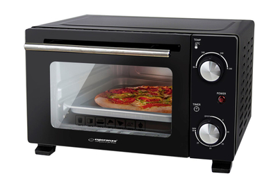 Mini furrë Esperanza EKO007N, 10 L, 800 W, e zezë