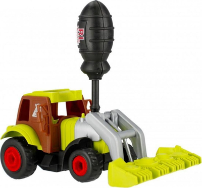 Set lodrash Mega Creative AGRICULTURAL MACHINE, 4 pjesë, me kaçavidë, jeshile e zezë