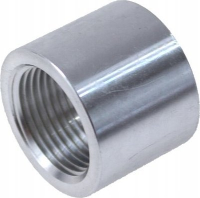 Нипла за заварување TurboWorks Weld-on, 3/4 NPT, алуминиум, сребрена
