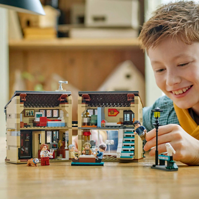 Set LEGO Harry Potter Privet Drive 76451, shtëpi e ndërtueshme, me minifigura, shumëngjyrësh