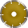 Disk prerës diamant GEKO, 125mm, segmentuar, gri