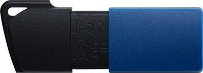USB Kingston DataTraveler Exodia M, 64GB, USB 3.2, e zezë blu