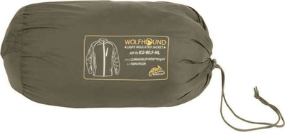 Термоизолациска јакна Helikon Wolfhound, Climashield Apex, големина L, боја Taiga Green