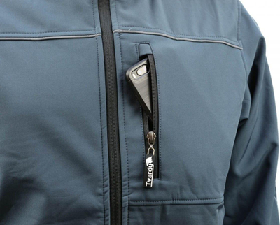 Xhaketë softshell pa firmë, përmasë S, që s’e zë uji, e zezë