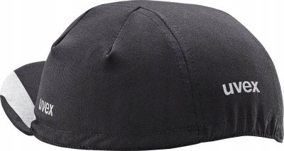 Kapelë biçiklete Uvex Cycling Cap, S M, me drita reflektuese, e zezë