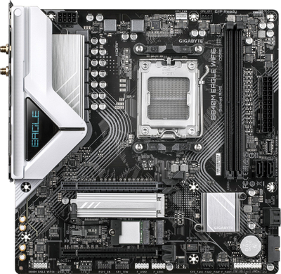 Motherboard GIGABYTE B840M EAGLE WIFI6, AMD Ryzen 9000, DDR5, mATX