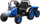 Traktor elektrik lodër Milly Mally Farmer, me rimorkio, me pult, blu