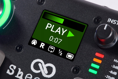 Pedal looper Sheeran Loopers SHEERANLOOPER+XUS, i vogël, për kitarë, i zi
