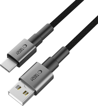 Kabllo USB-C Tech-Protect Ultraboost DNA, 25 cm, 15W 3A, gri