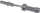 Kapëse kabllosh Elko-Bis Screw-in 91220101, me plug, plastike