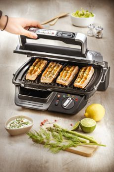 Skarë elektrike Tefal Supergrill GC450B32, e zezë me argjend