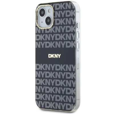 Kapak telefoni DKNY DKHMP15SHRHSEK, iPhone 15 14 13 6.1", MagSafe, i zi