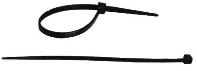 Lidhëse kabllosh najloni DEDRA 11AC25102, 2.5x100mm, 100 copë, të zeza