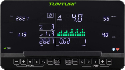 Shirit vrapimi Tunturi Competence T40, ekran 10", Bluetooth, i zi