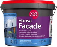 Bojë fasade Vivacolor Hansa Facade LC, për gur dhe suva, mat, 2.7L