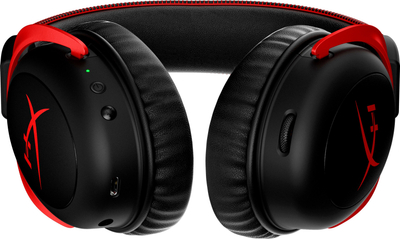 Kufje HyperX Cloud II - Wireless, të zeza/kuqe