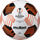 Top futbolli Molten UEFA Europa League Replica 3600, sezoni 2023/24, masa 5, i bardhë me të zi e portokalli