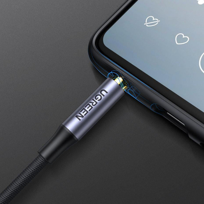 Kabllo audio Ugreen AV183, jack 3.5mm në jack 3.5mm, 3m, e zezë