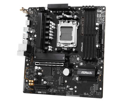 Pllakë amë ASRock A620AM Pro A WiFi, Socket AM5, DDR5, Micro ATX, e zezë