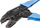 Pinca krimpuese Högert HT1P201, për terminale të izoluara, 0.5–6 mm², blu