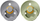 Set biberonësh BIBS Colour, nr. 2, 0-6 mujsh, Cloud dhe Sage