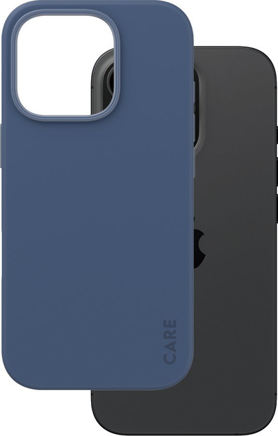 Mbështjellës telefoni CARE by PanzerGlass Fashionable Case për iPhone 16 Pro, kompatibil me MagSafe, kundër goditjeve, transparent