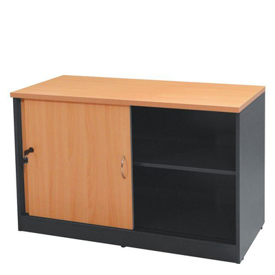 Dollap anësor HomeMarkt Abelina HM2012.01, 100x45x69cm, me bravë, ahu me gri të errët