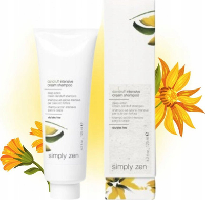 Shampo flokësh Simply Zen Anti Dandruff, kundër zbokthit, 125 ml