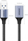 Kabllo zgjatues USB UGREEN USB 3.0, 5Gbps, i gërshetuar, gri metalik