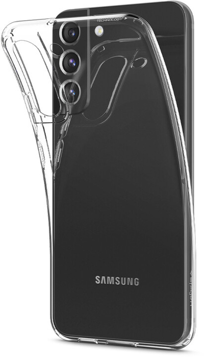 Mbrojtëse Spigen Liquid Crystal për Samsung Galaxy S22, transparente