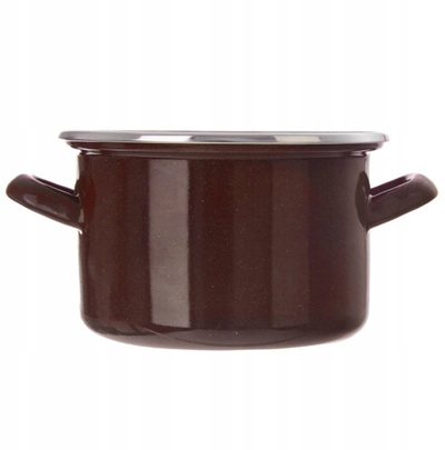 Tengjere Orion Enamel 16 cm, 1.4 L, kafe