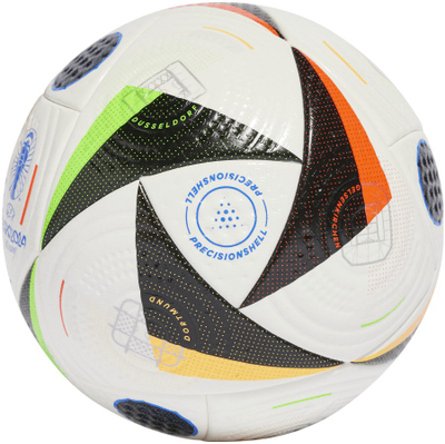 Top futbolli adidas Fussballliebe Euro24 Pro IQ3682, madhësia 5, i bardhë me shumëngjyra