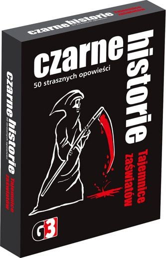 Lojë me letra G3 Black Stories Secrets of the Afterworld, 50 letra, horor, shumëngjyrëshe