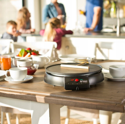 Makineri për krepë Russell Hobbs Fiesta 20920 56, 30cm, pllakë jo ngjitëse, e zezë