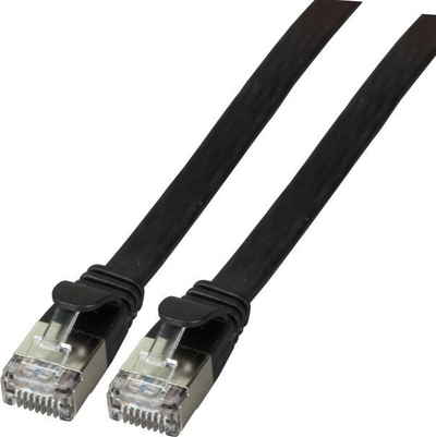 Kabllo rrjeti EFB, 2 x RJ45, 1.5 m, e zezë