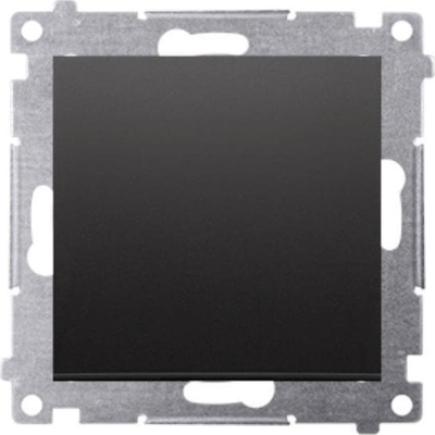 Buton shtypës Kontakt-Simon Simon 54 DPR1.01/49, modul njësh, 10AX 250V, i zi mat