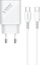 Полнач за мрежа Savio LA-05, 1x USB-A 1x USB-C, 3A PD 3.0, бел