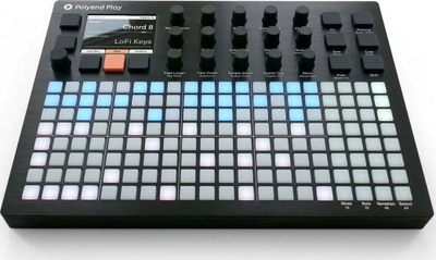 Groovebox i vogël për me marrë me vete Polyend Play, me ekran LCD, 16GB, i zi