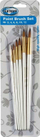 Set furçash artistike Centrum Brush 84684, 6 copë, najlon