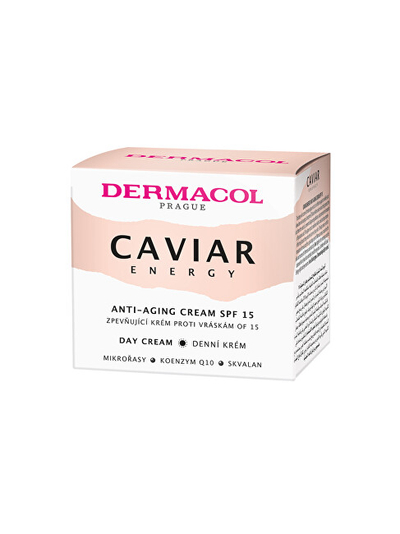 Krem antirrudhë Dermacol SPF 15 Caviar Energy 50 ml